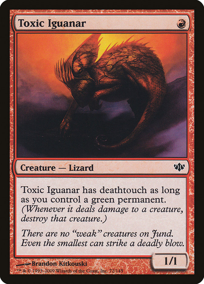 Toxic Iguanar [Conflux] - Magic: The Gathering - Card Brawlers | Quebec | Canada |