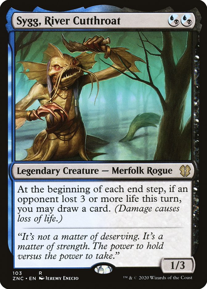 Sygg, River Cutthroat [Zendikar Rising Commander] - Magic: The Gathering - Card Brawlers | Quebec | Canada |
