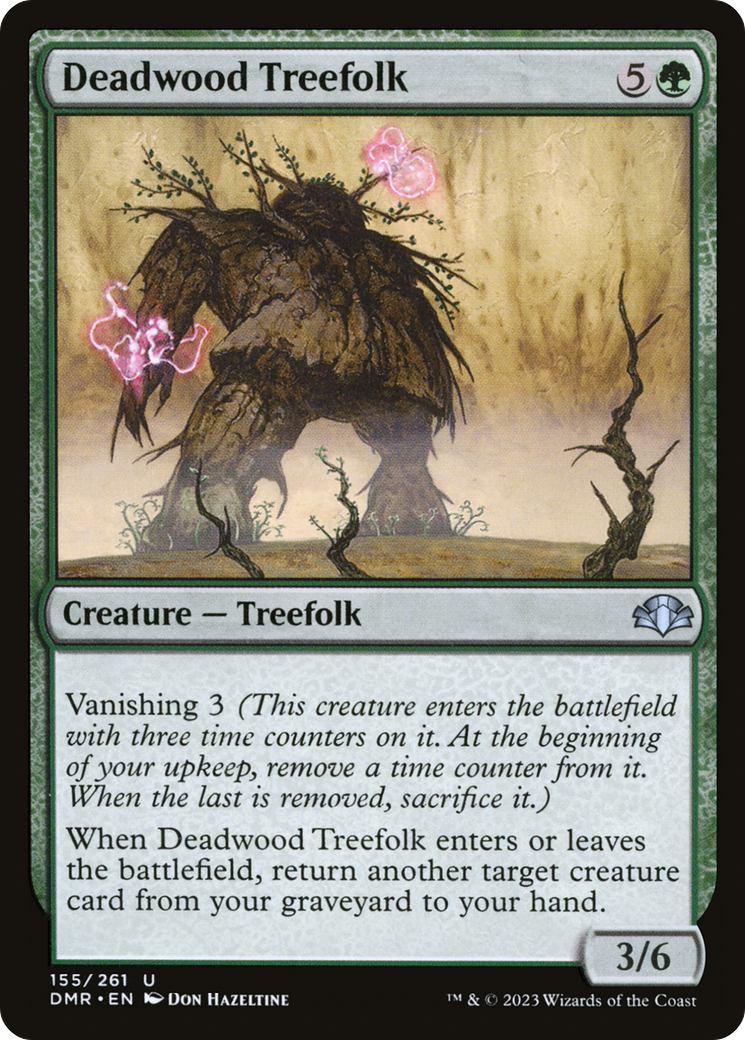 Deadwood Treefolk [Dominaria Remastered] - Magic: The Gathering - Card Brawlers | Quebec | Canada |