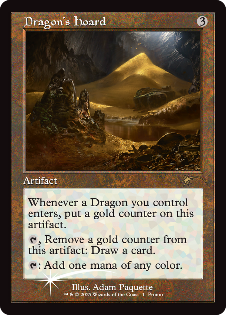 Dragon's Hoard (Retro Frame) [Wizards Play Network 2025] - Magic: The Gathering - Card Brawlers | Quebec | Canada |