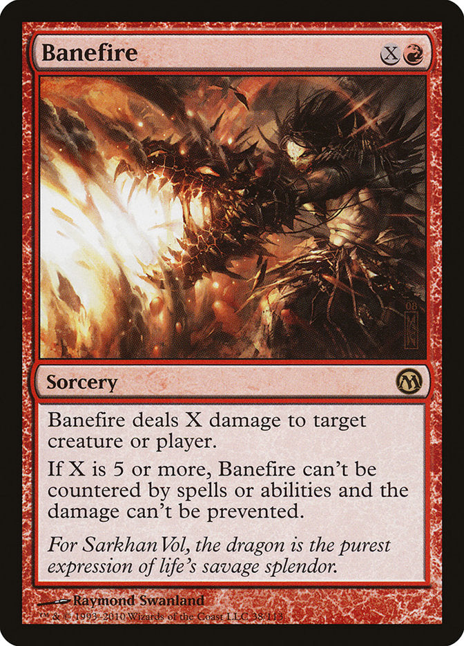 Banefire [Duels of the Planeswalkers] - Magic: The Gathering - Card Brawlers | Quebec | Canada |