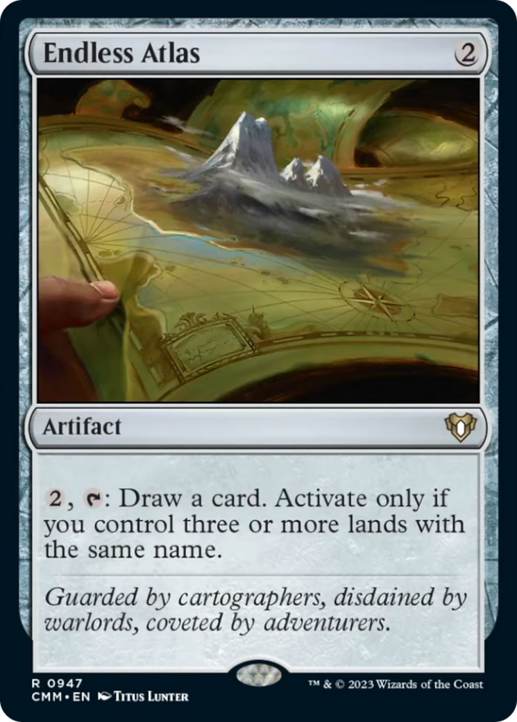 Endless Atlas [Commander Masters] - Magic: The Gathering - Card Brawlers | Quebec | Canada |