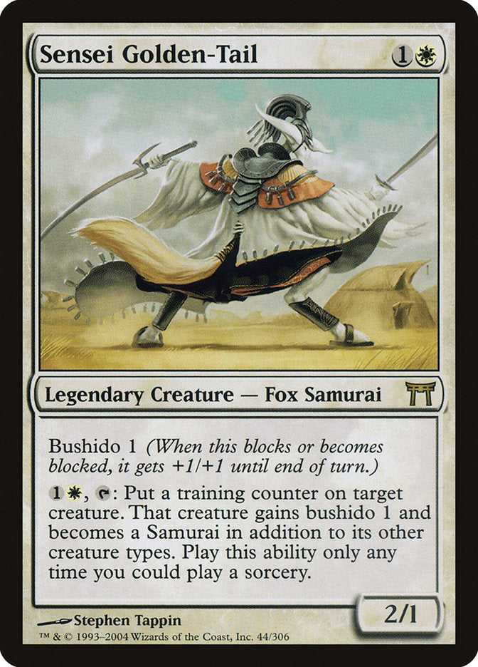 Sensei Golden-Tail [Champions of Kamigawa] - Magic: The Gathering - Card Brawlers | Quebec | Canada |