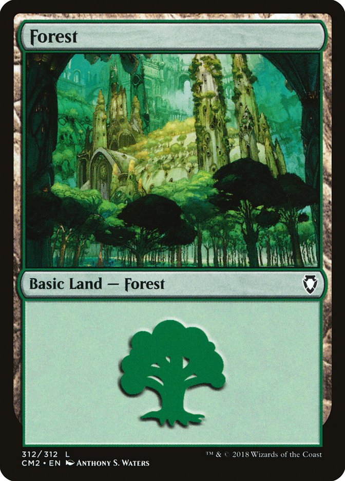 Forest (312) [Commander Anthology Volume II] - Magic: The Gathering - Card Brawlers | Quebec | Canada |