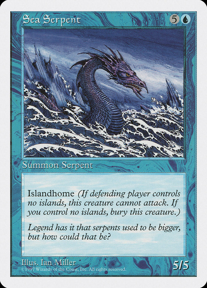 Sea Serpent [Fifth Edition] - Magic: The Gathering - Card Brawlers | Quebec | Canada |
