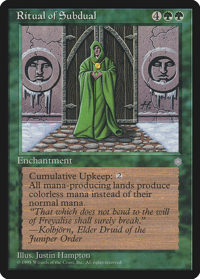 Ritual of Subdual [Ice Age] - Magic: The Gathering - Card Brawlers | Quebec | Canada |