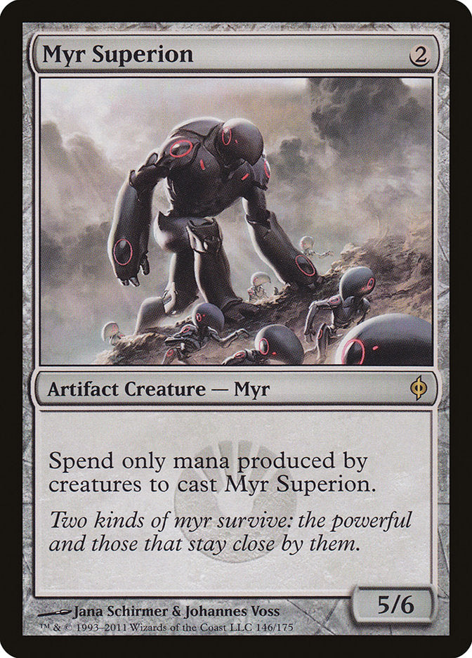 Myr Superion [New Phyrexia] - Magic: The Gathering - Card Brawlers | Quebec | Canada |