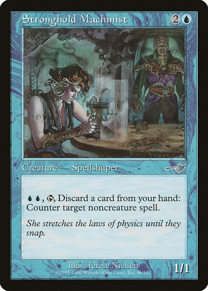Stronghold Machinist [Nemesis] - Magic: The Gathering - Card Brawlers | Quebec | Canada |