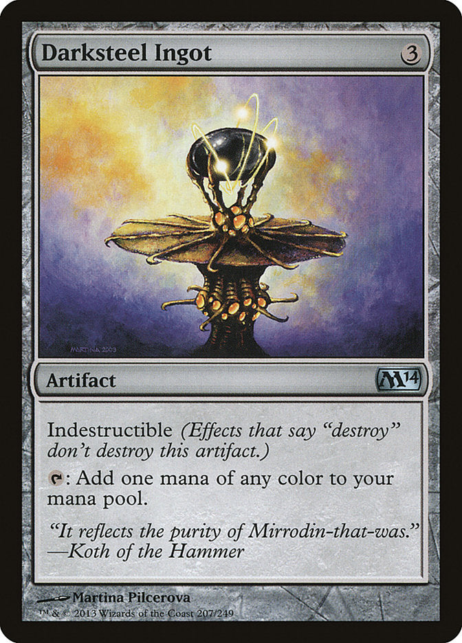 Darksteel Ingot [Magic 2014] - Magic: The Gathering - Card Brawlers | Quebec | Canada |