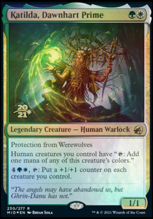 Katilda, Dawnhart Prime [Innistrad: Midnight Hunt Prerelease Promos] - Magic: The Gathering - Card Brawlers | Quebec | Canada |