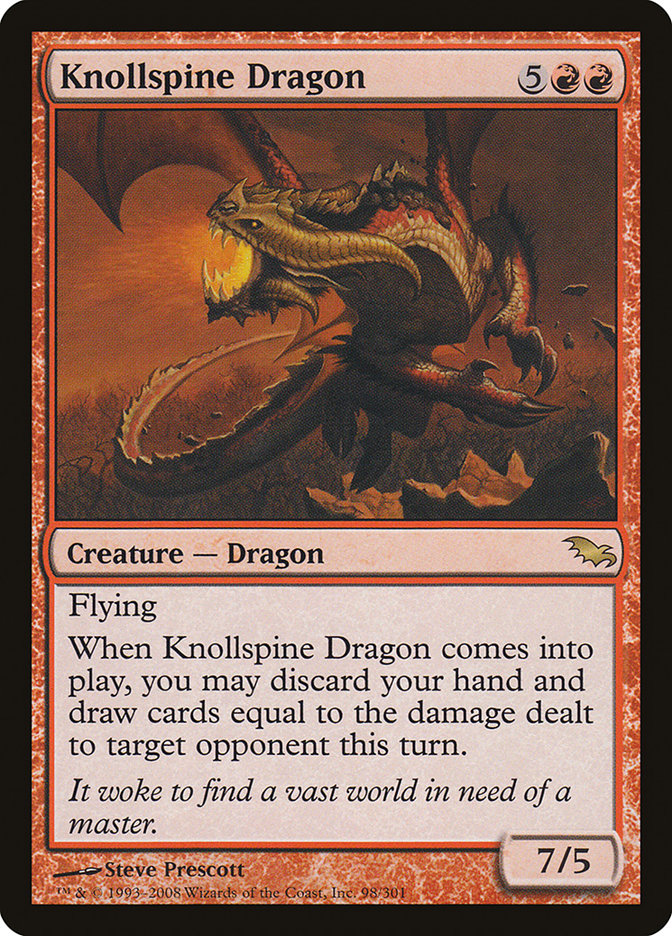 Knollspine Dragon [Shadowmoor] - Magic: The Gathering - Card Brawlers | Quebec | Canada |