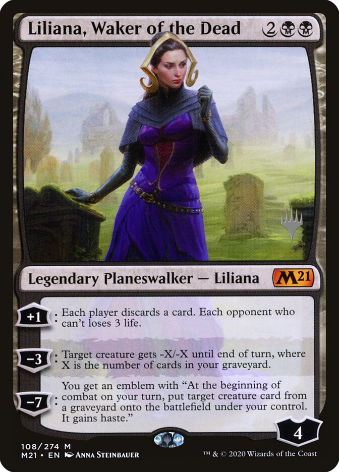 Liliana, Waker of the Dead (Promo Pack) [Core Set 2021 Promos] - Magic: The Gathering - Card Brawlers | Quebec | Canada |