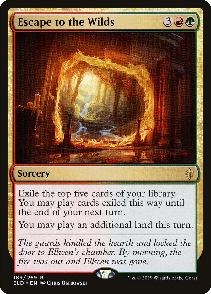 Escape to the Wilds [Throne of Eldraine] - Magic: The Gathering - Card Brawlers | Quebec | Canada |