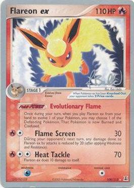 Flareon ex (108/113) (Eeveelutions - Jimmy Ballard) [World Championships 2006] - Pokémon - Card Brawlers | Quebec | Canada |