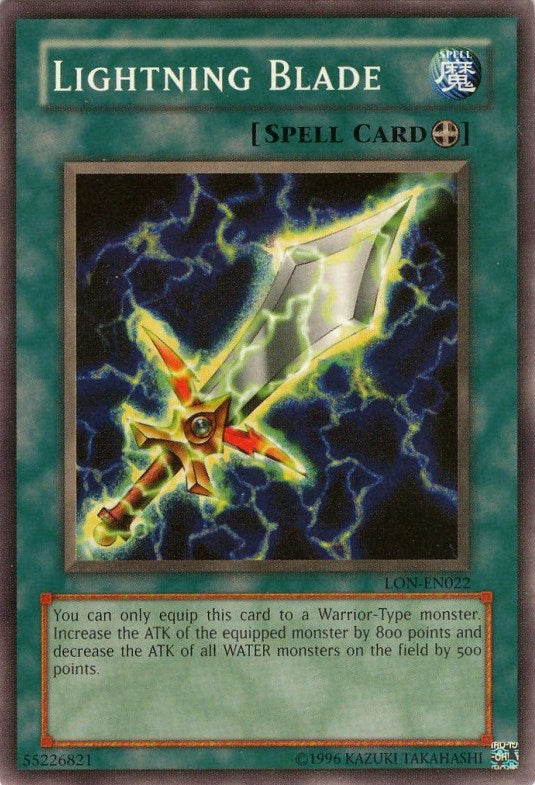 Lightning Blade [LON-EN022] Common - Yu-Gi-Oh! - Card Brawlers | Quebec | Canada |