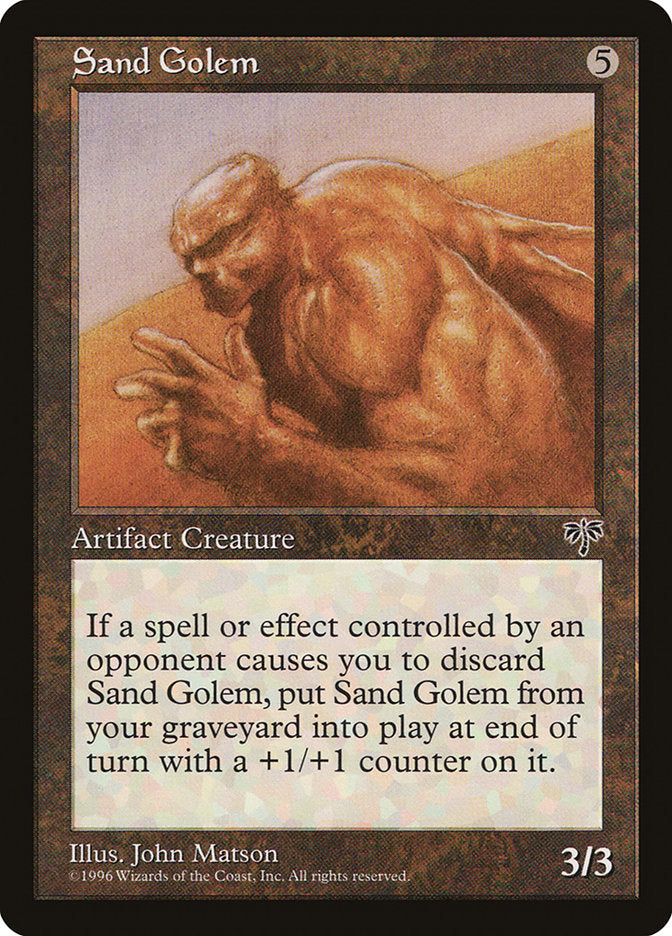 Sand Golem [Mirage] - Magic: The Gathering - Card Brawlers | Quebec | Canada |