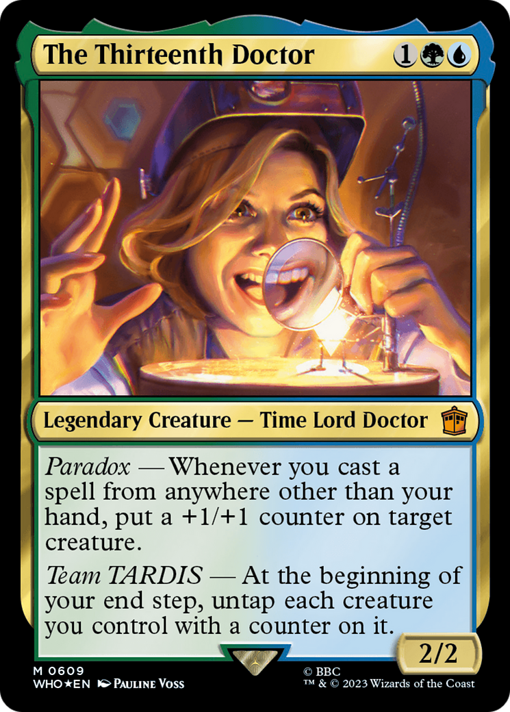 The Thirteenth Doctor (Surge Foil) [Doctor Who] - Magic: The Gathering - Card Brawlers | Quebec | Canada |