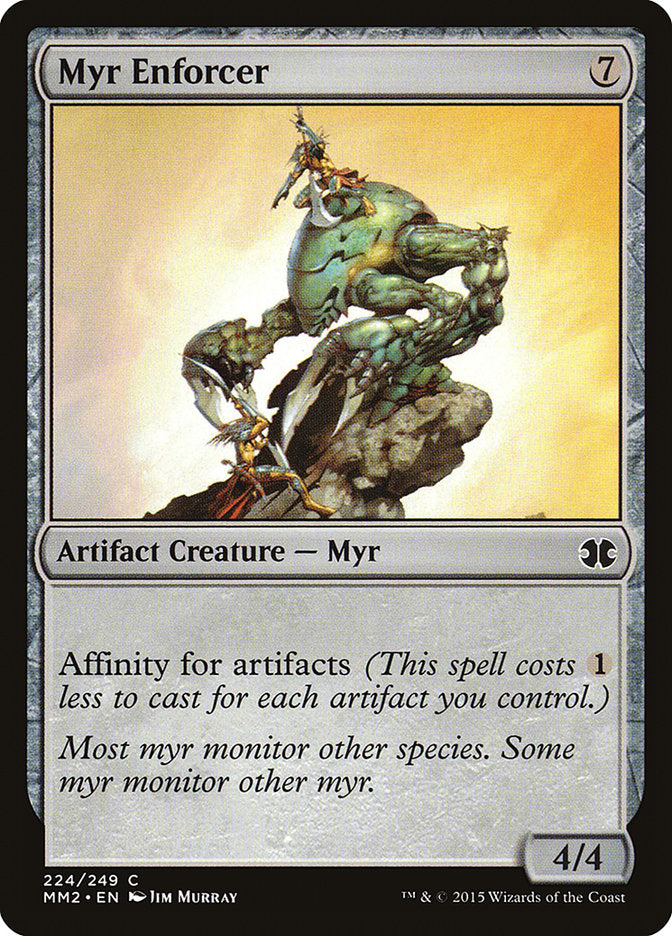 Myr Enforcer [Modern Masters 2015] - Magic: The Gathering - Card Brawlers | Quebec | Canada |