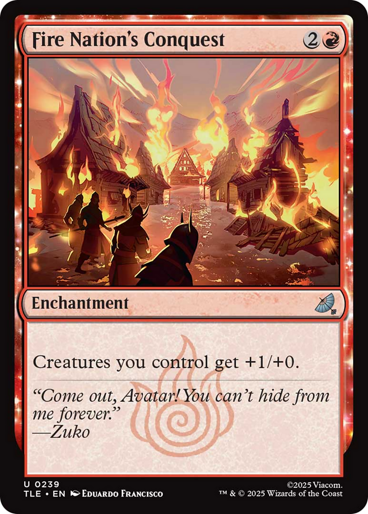 Fire Nation's Conquest [Avatar: The Last Airbender: Eternal-Legal] - Magic: The Gathering - Card Brawlers | Quebec | Canada |