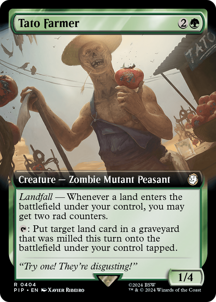 Tato Farmer (Extended Art) [Fallout] - Magic: The Gathering - Card Brawlers | Quebec | Canada |
