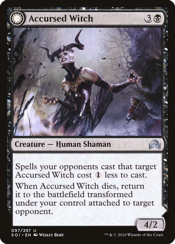 Accursed Witch // Infectious Curse [Shadows over Innistrad] - Magic: The Gathering - Card Brawlers | Quebec | Canada |