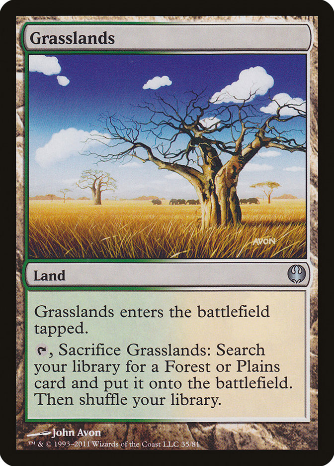 Grasslands [Duel Decks: Knights vs. Dragons] - Magic: The Gathering - Card Brawlers | Quebec | Canada |