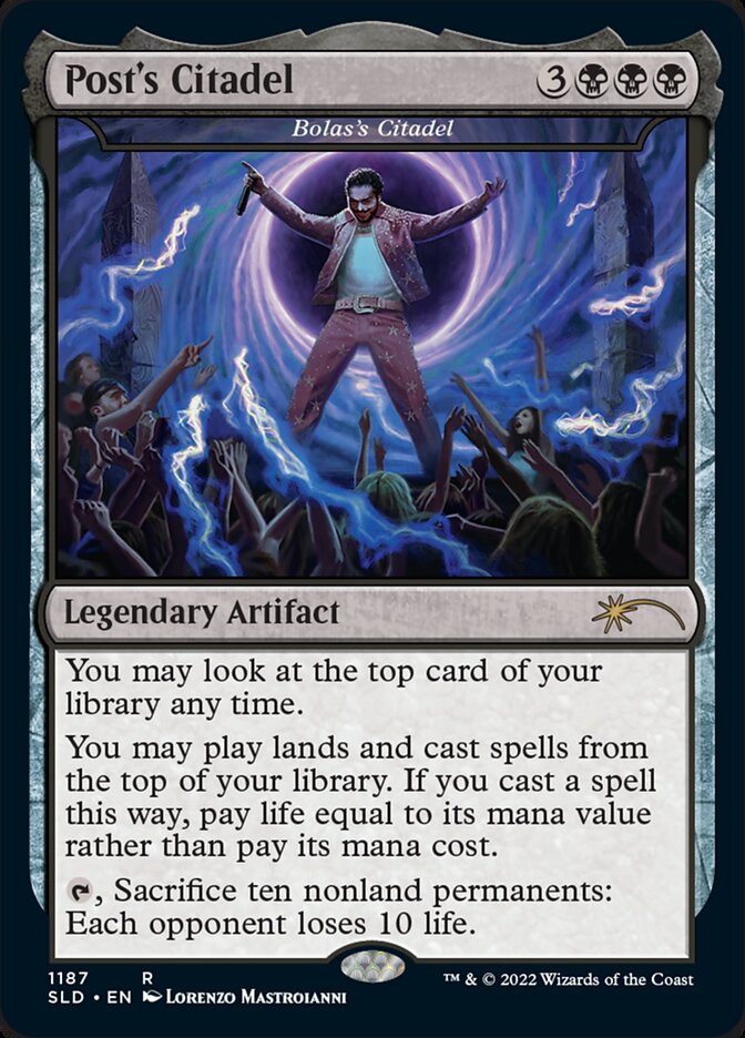 Post's Citadel - Bolas's Citadel [Secret Lair Drop Series] - Magic: The Gathering - Card Brawlers | Quebec | Canada |