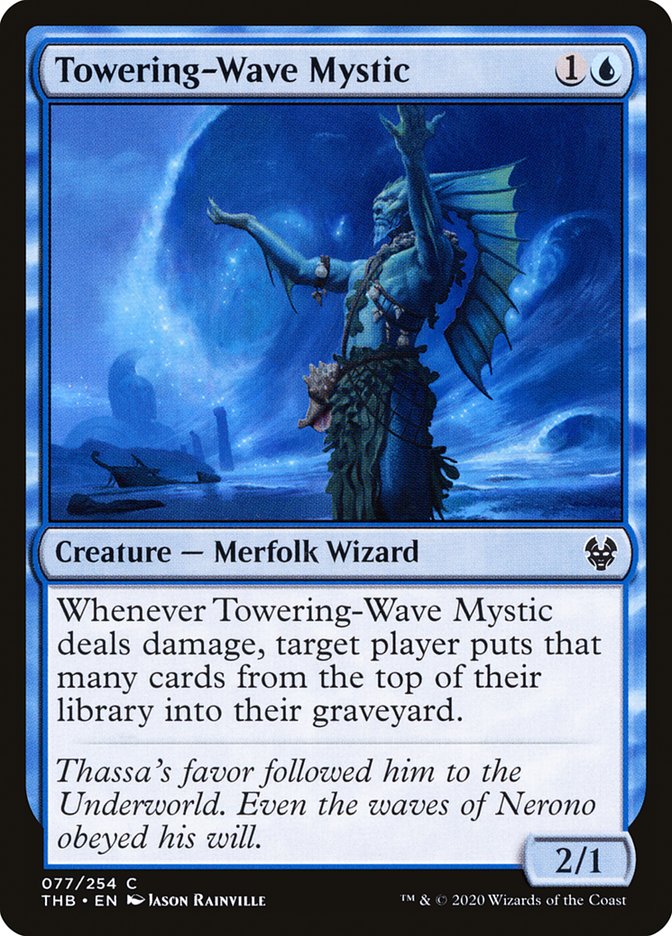 Towering-Wave Mystic [Theros Beyond Death] - Magic: The Gathering - Card Brawlers | Quebec | Canada |