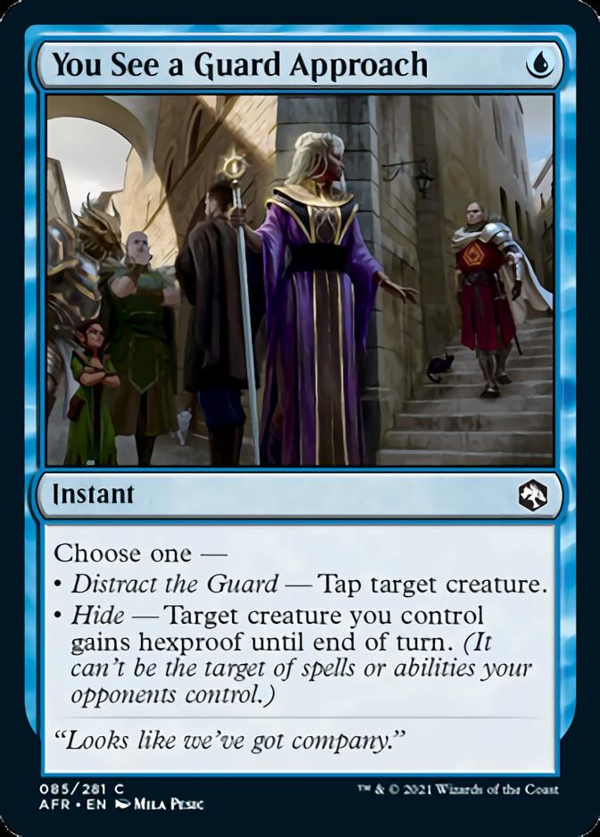 You See a Guard Approach [Dungeons & Dragons: Adventures in the Forgotten Realms] - Magic: The Gathering - Card Brawlers | Quebec | Canada |