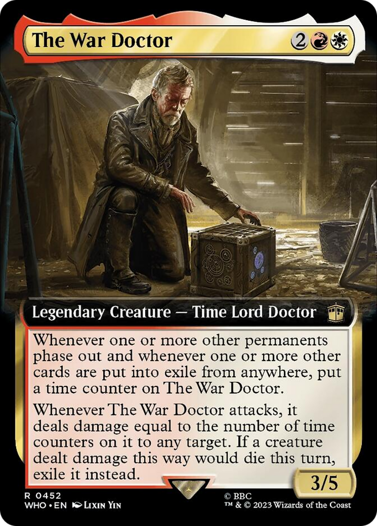 The War Doctor (Extended Art) [Doctor Who] - Magic: The Gathering - Card Brawlers | Quebec | Canada |