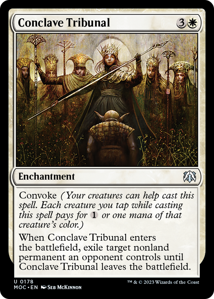 Conclave Tribunal [March of the Machine Commander] - Magic: The Gathering - Card Brawlers | Quebec | Canada |