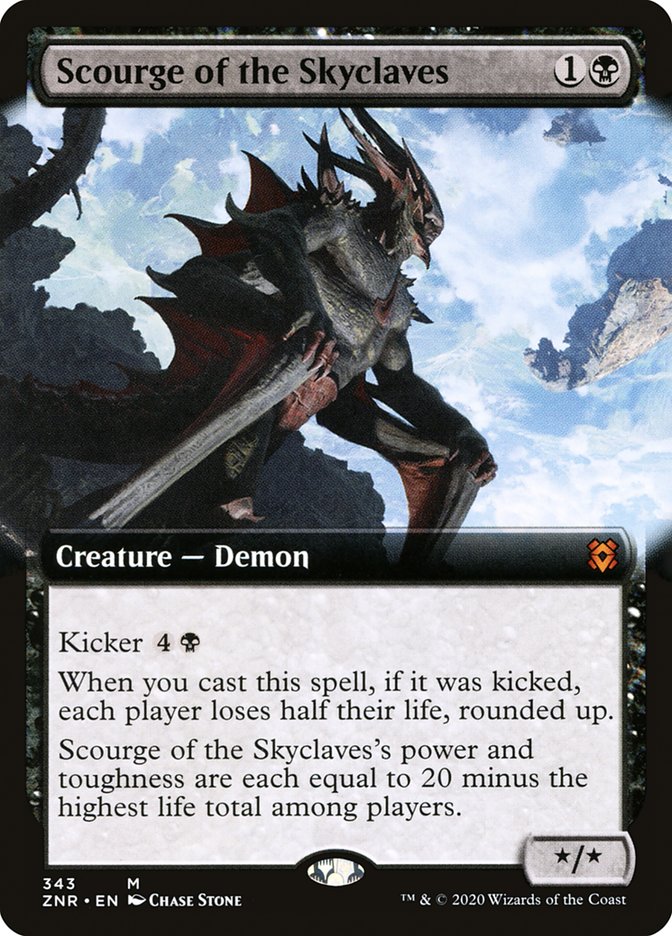 Scourge of the Skyclaves (Extended Art) [Zendikar Rising] - Magic: The Gathering - Card Brawlers | Quebec | Canada |
