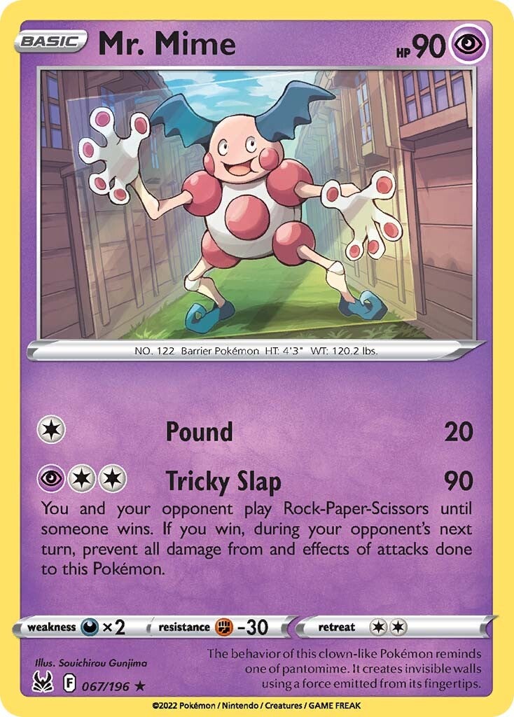 Mr. Mime (067/196) [Sword & Shield: Lost Origin] - Pokémon - Card Brawlers | Quebec | Canada |