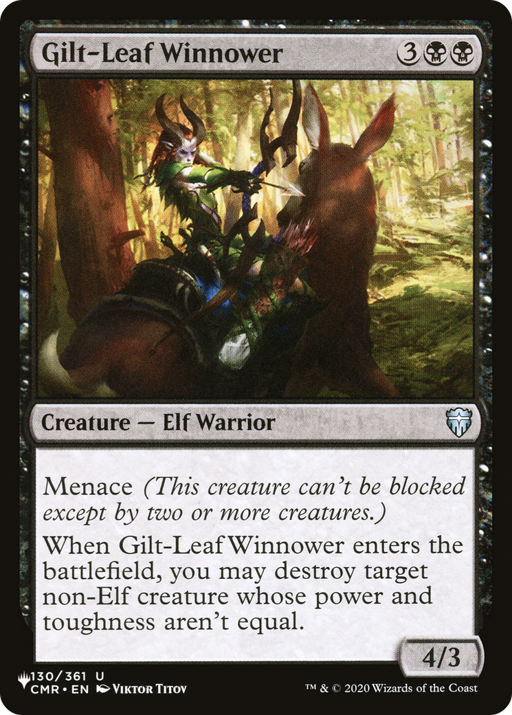 Gilt-Leaf Winnower [The List] - Magic: The Gathering - Card Brawlers | Quebec | Canada |