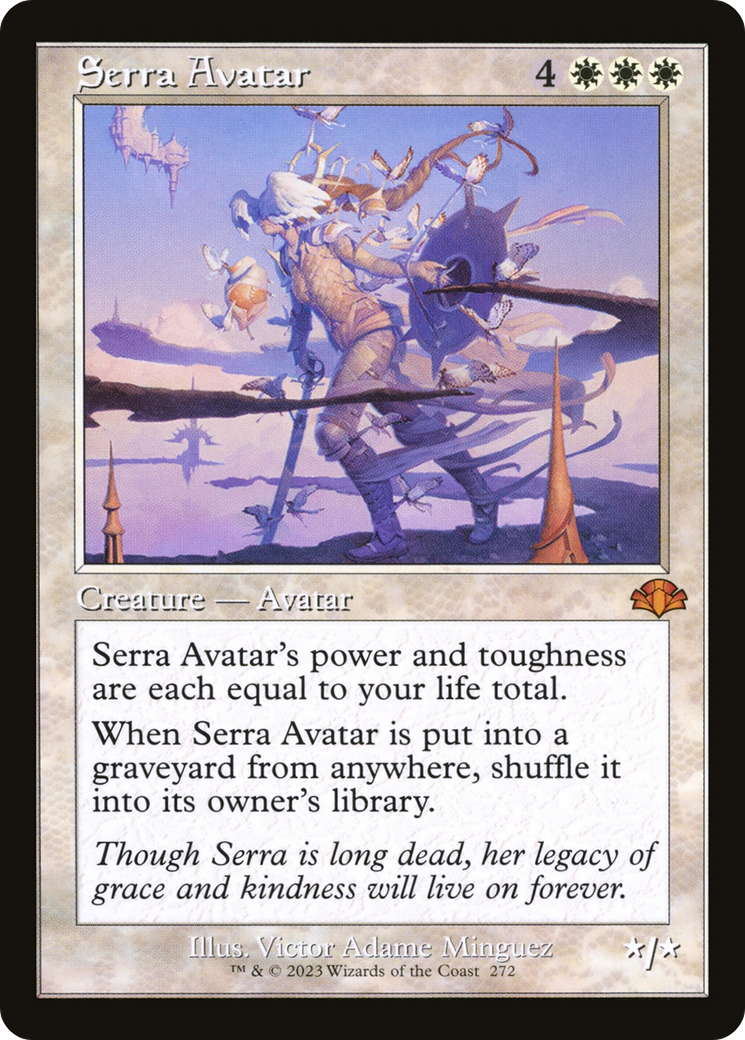 Serra Avatar (Retro) [Dominaria Remastered] - Magic: The Gathering - Card Brawlers | Quebec | Canada |
