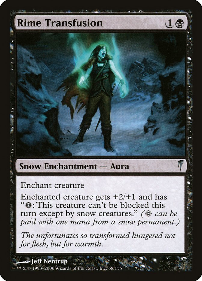 Rime Transfusion [Coldsnap] - Magic: The Gathering - Card Brawlers | Quebec | Canada |