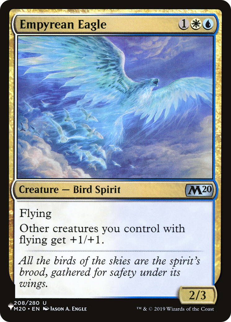 Empyrean Eagle [The List] - Magic: The Gathering - Card Brawlers | Quebec | Canada |