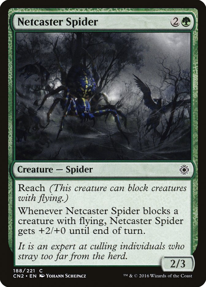 Netcaster Spider [Conspiracy: Take the Crown] - Magic: The Gathering - Card Brawlers | Quebec | Canada |