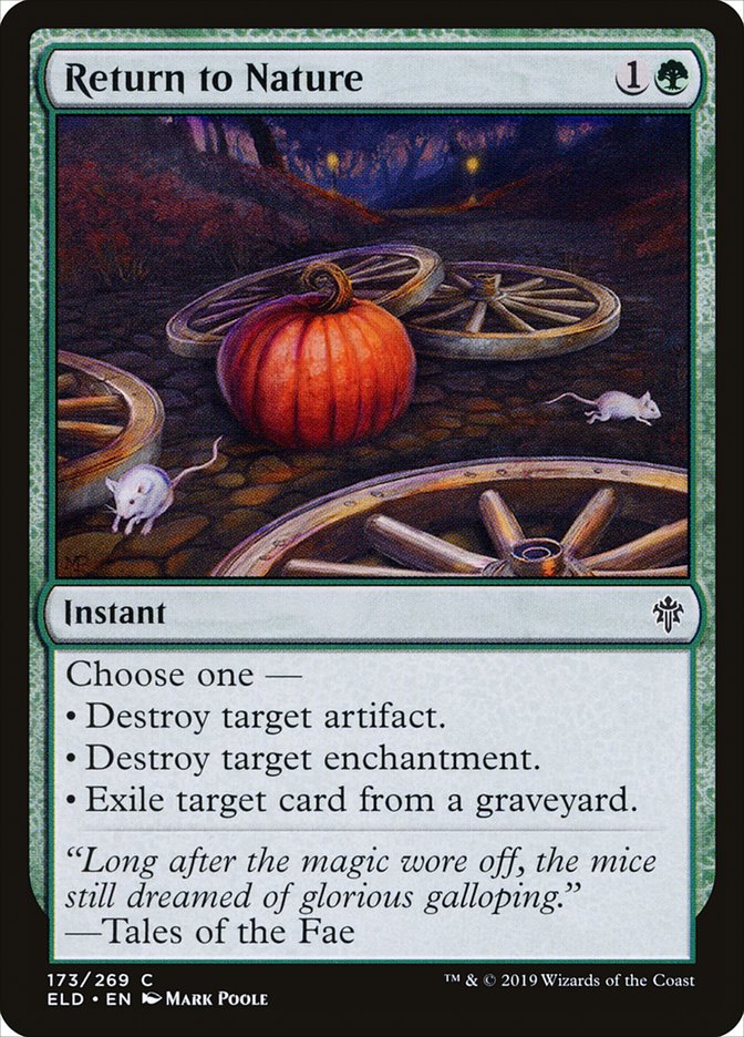 Return to Nature [Throne of Eldraine] - Magic: The Gathering - Card Brawlers | Quebec | Canada |