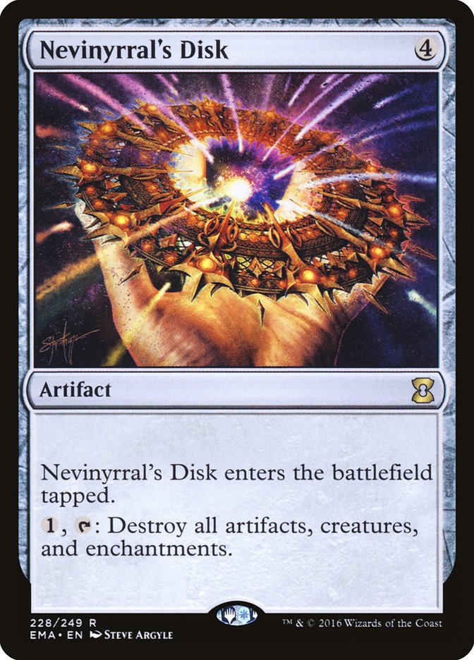 Nevinyrral's Disk [Eternal Masters] - Magic: The Gathering - Card Brawlers | Quebec | Canada |