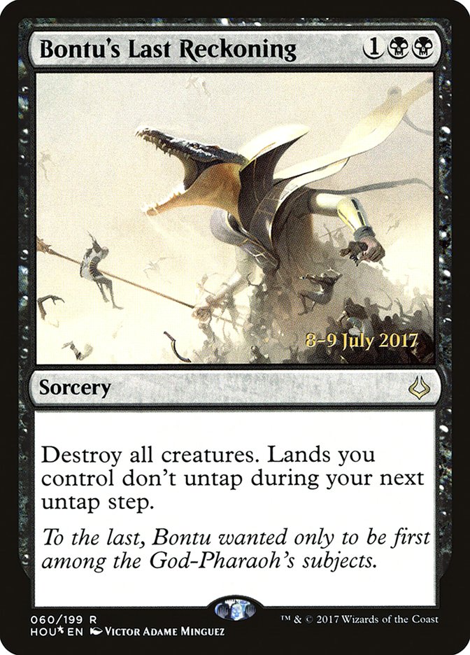 Bontu's Last Reckoning [Hour of Devastation Prerelease Promos] - Magic: The Gathering - Card Brawlers | Quebec | Canada |