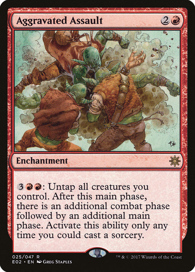 Aggravated Assault [Explorers of Ixalan] - Magic: The Gathering - Card Brawlers | Quebec | Canada |