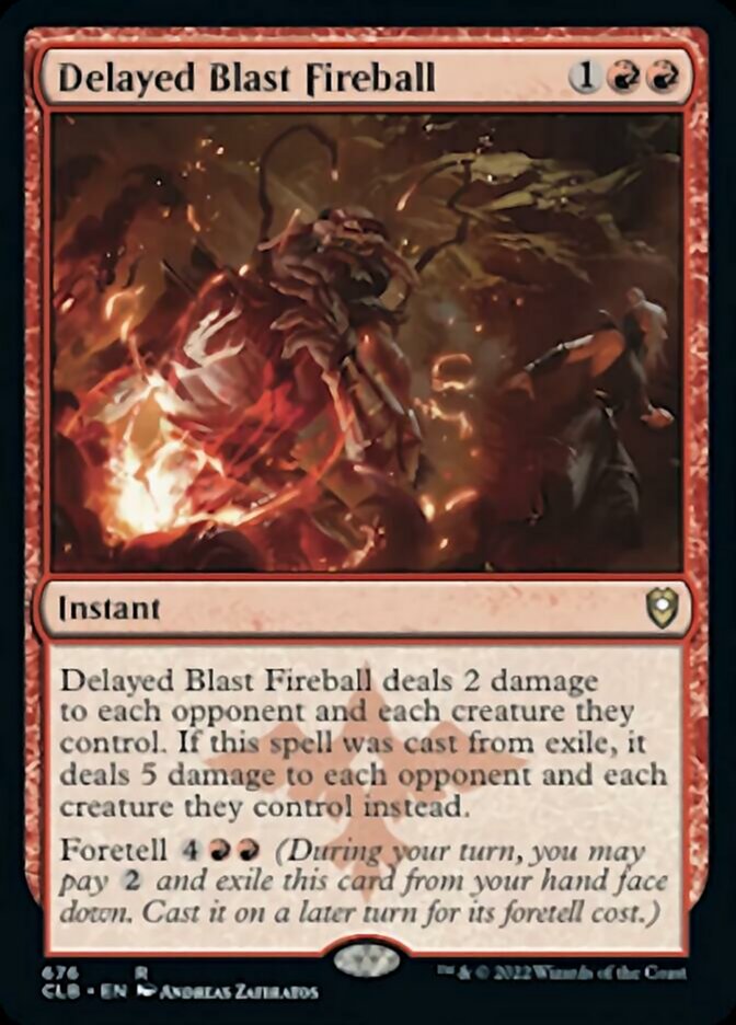 Delayed Blast Fireball [Commander Legends: Battle for Baldur's Gate] - Magic: The Gathering - Card Brawlers | Quebec | Canada |