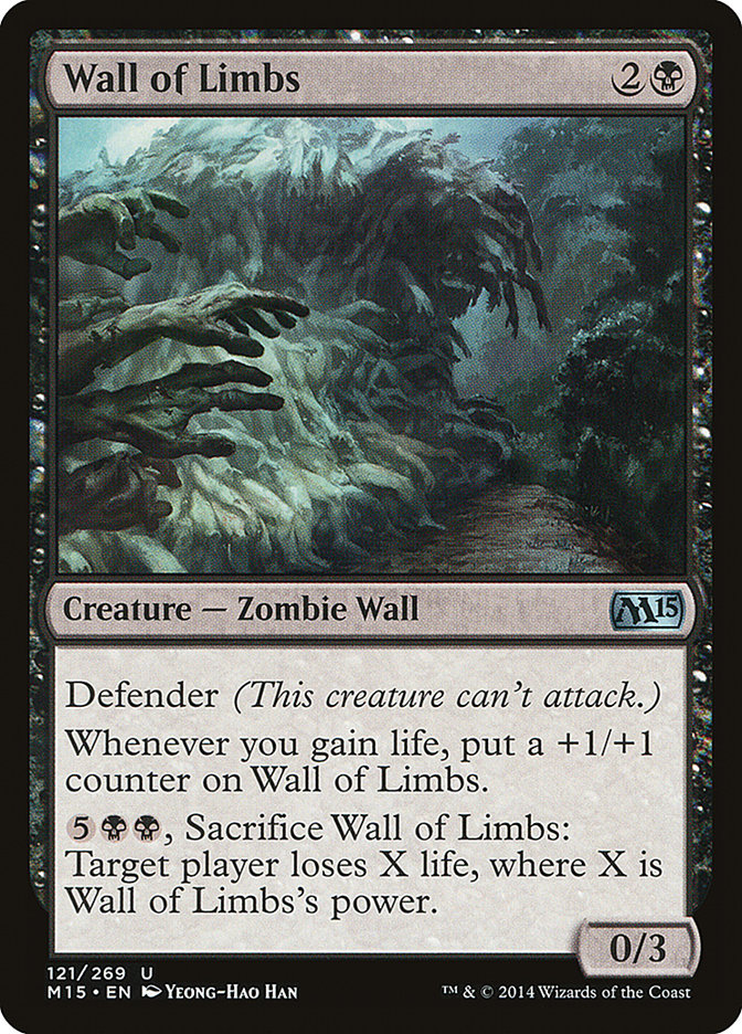 Wall of Limbs [Magic 2015] - Magic: The Gathering - Card Brawlers | Quebec | Canada |