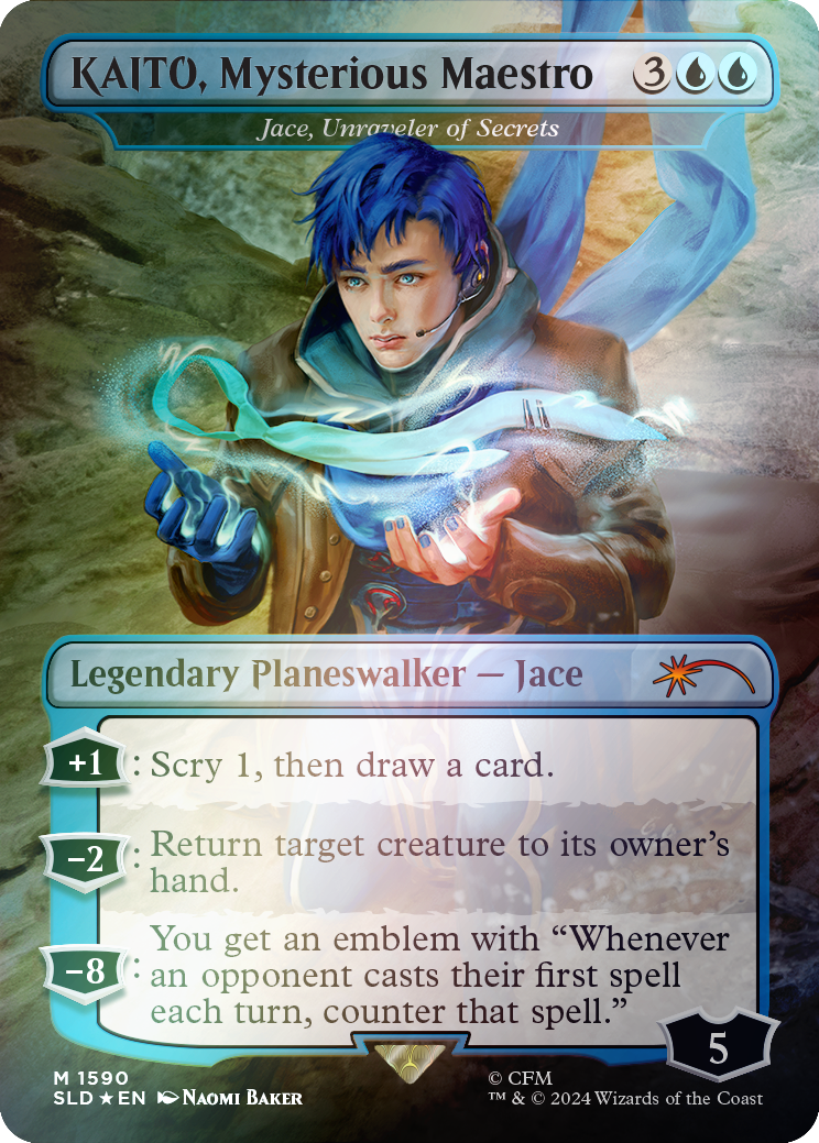 KAITO, Mysterious Maestro - Jace, Unraveler of Secrets (Rainbow Foil) [Secret Lair Drop Series] - Magic: The Gathering - Card Brawlers | Quebec | Canada |