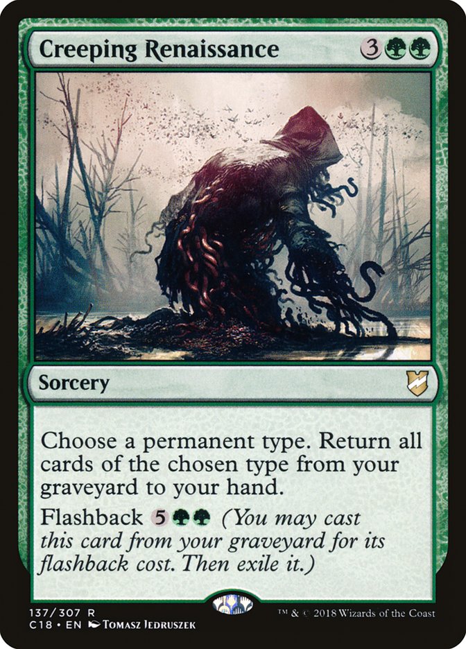 Creeping Renaissance [Commander 2018] - Magic: The Gathering - Card Brawlers | Quebec | Canada |