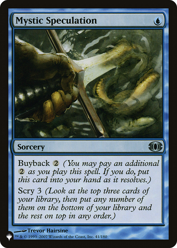 Mystic Speculation [The List] - Magic: The Gathering - Card Brawlers | Quebec | Canada |