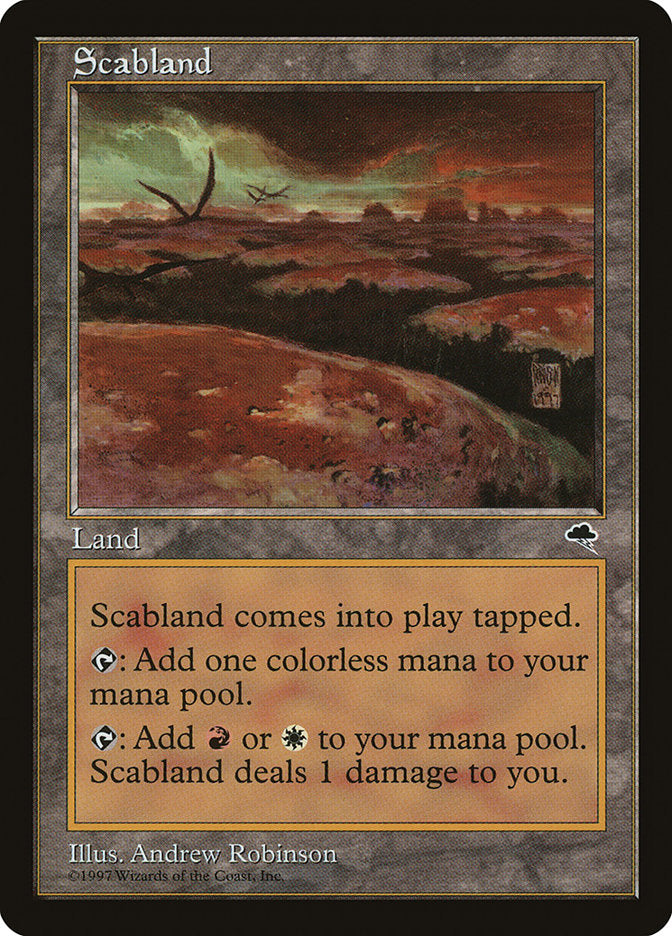 Scabland [Tempest] - Magic: The Gathering - Card Brawlers | Quebec | Canada |