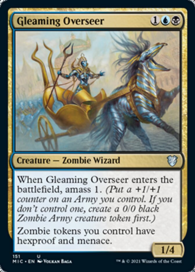 Gleaming Overseer [Innistrad: Midnight Hunt Commander] - Magic: The Gathering - Card Brawlers | Quebec | Canada |
