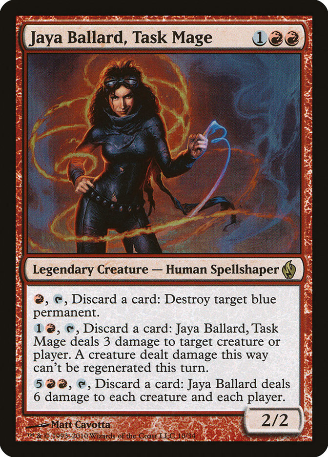 Jaya Ballard, Task Mage [Premium Deck Series: Fire and Lightning] - Magic: The Gathering - Card Brawlers | Quebec | Canada |